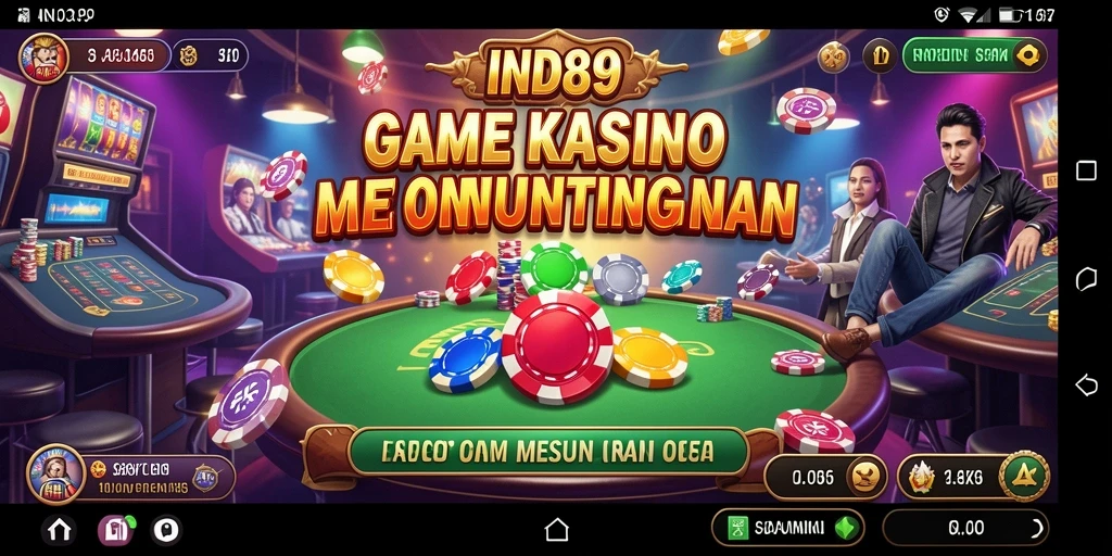 Tangkapan layar IND89 menampilkan gameplay yang mendebarkan dan interaktif.