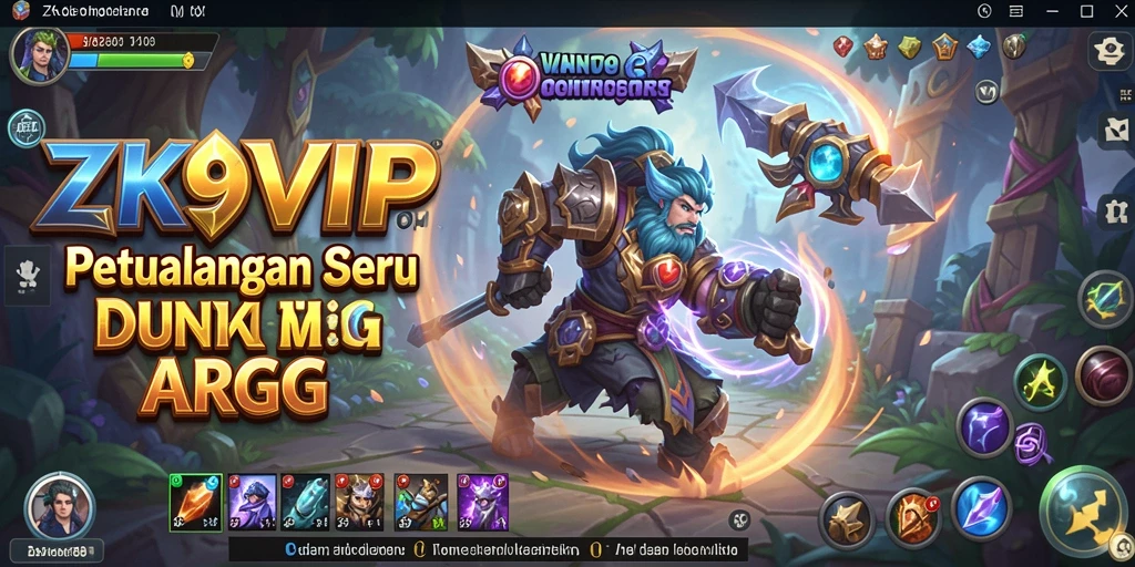 Tampilan gameplay ZK9VIP dengan aksi pertempuran yang mendebarkan.
